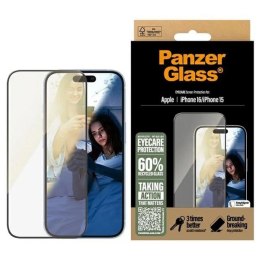 Szkło hartowane PanzerGlass EyeCare Screen Protector Ultra-Wide Fit na iPhone 16 PanzerGlass