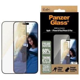 Szkło hartowane PanzerGlass EyeCare Screen Protector Ultra-Wide Fit na iPhone 16 Plus PanzerGlass