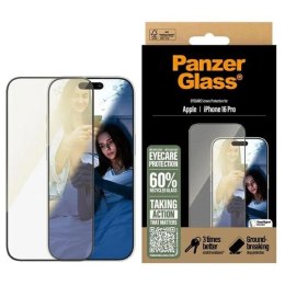 Szkło hartowane PanzerGlass EyeCare Screen Protector Ultra-Wide Fit na iPhone 16 Pro PanzerGlass