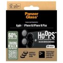 Szkło hartowane PanzerGlass Hoops Black Lens Protector na aparat do iPhone 16 / 16 Plus PanzerGlass