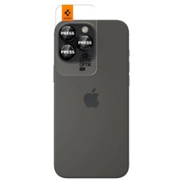 Szkło hartowane Spigen Optik Pro L-Series Glas.tR EZ Fit na aparat do iPhone 14 Pro / Pro Max / 15 Pro / Pro Max / 16 Pro / 16 P Spigen