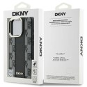 Etui DKNY Checkered Pattern Magsafe na iPhone 16 Pro Max - czarne DKNY