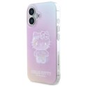 Etui Hello Kitty IML 50th Anniversary Magsafe na iPhone 16 - różowe Hello Kitty