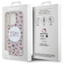 Etui Hello Kitty IML All Over Paris Magsafe na iPhone 16 Pro Max - różowe Hello Kitty