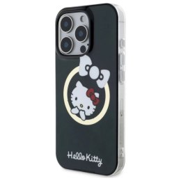 Etui Hello Kitty IML Fun Bow Magsafe na iPhone 16 Pro - czarne Hello Kitty
