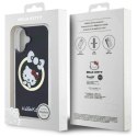 Etui Hello Kitty IML Fun bow Magsafe na iPhone 16 - czarne Hello Kitty