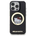 Etui Hello Kitty IML Sweet Kitty Magsafe na iPhone 16 Pro Max - czarne Hello Kitty