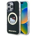 Etui Hello Kitty IML Sweet Kitty Magsafe na iPhone 16 Pro - czarne Hello Kitty