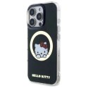 Etui Hello Kitty IML Sweet Kitty Magsafe na iPhone 16 Pro - czarne Hello Kitty