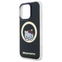 Etui Hello Kitty IML Sweet Kitty Magsafe na iPhone 16 Pro - czarne Hello Kitty