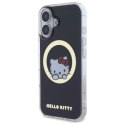 Etui Hello Kitty IML Sweet Kitty Magsafe na iPhone 16 - czarne Hello Kitty