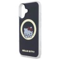 Etui Hello Kitty IML Sweet Kitty Magsafe na iPhone 16 - czarne Hello Kitty