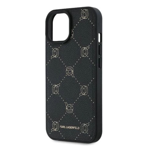 Etui Karl Lagerfeld Karl Head MagSafe na iPhone 15 Plus - czarne Karl Lagerfeld