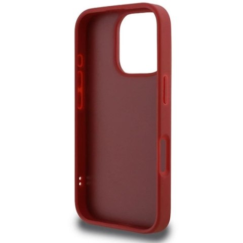 Etui Karl Lagerfeld Quilted Signature na iPhone 16 Pro - czerwone Karl Lagerfeld