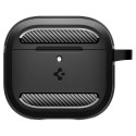 Etui Spigen Rugged Armor na AirPods 4 - czarne Spigen