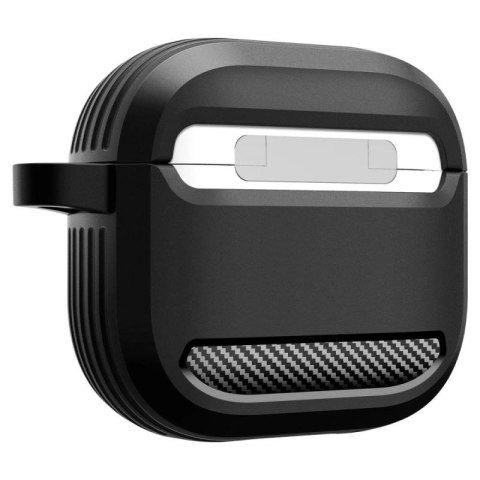 Etui Spigen Rugged Armor na AirPods 4 - czarne Spigen