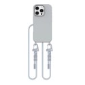 Etui Tech-Protect MagNecklace MagSafe ze smyczą na iPhone 16 Pro Max - szare Tech-Protect