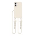 Etui Tech-Protect MagNecklace MagSafe ze smyczą na iPhone 16 - beżowe Tech-Protect