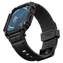 Etui z paskiem Spigen Rugged Armor Pro na Apple Watch 10 (42 mm) - czarne Spigen