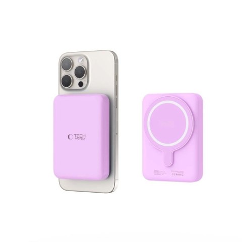 Powerbank Tech-Protect LifeMag MagSafe PB11 10000 mAh - różowy Tech-Protect