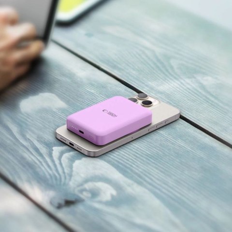 Powerbank Tech-Protect LifeMag MagSafe PB11 10000 mAh - różowy Tech-Protect
