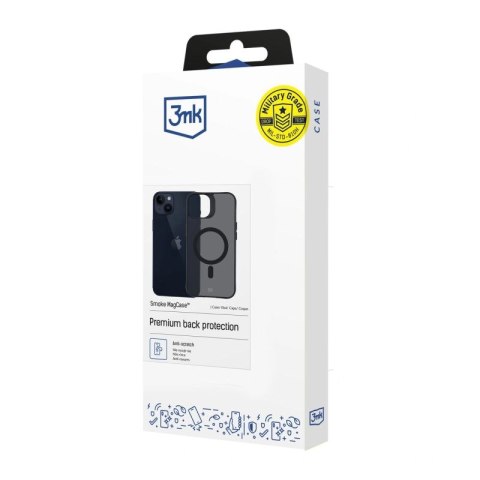 Etui 3mk Smoke MagCase z MagSafe na iPhone 14 Plus - półprzezroczyste 3mk Protection