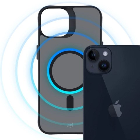 Etui 3mk Smoke MagCase z MagSafe na iPhone 14 Plus - półprzezroczyste 3mk Protection