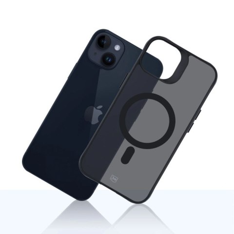 Etui 3mk Smoke MagCase z MagSafe na iPhone 14 Plus - półprzezroczyste 3mk Protection