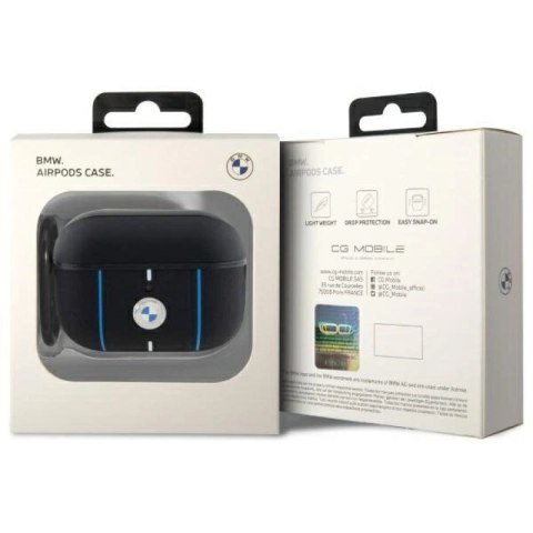 Etui BMW Color Lines na AirPods Pro 2 - czarne BMW