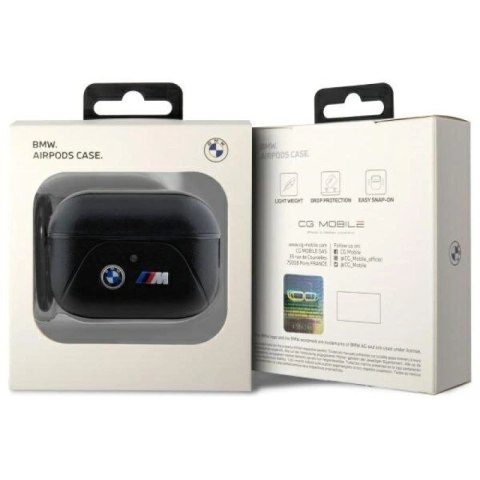 Etui BMW Curved Line na AirPods Pro 2 - czarne BMW
