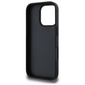 Etui DKNY Texture Pattern Tonal Stripe na iPhone 16 Pro Max - czarne DKNY