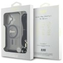 Etui Guess Crossbody Cord Script MagSafe na iPhone 16 - czarne Guess