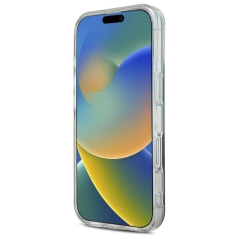 Etui Guess IML 4G MagSafe na iPhone 16 Plus - czarne Guess