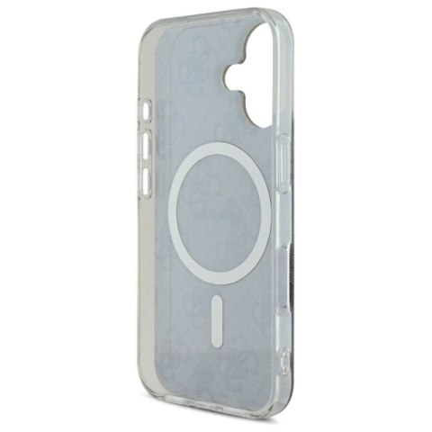 Etui Guess IML 4G MagSafe na iPhone 16 Plus - czarne Guess