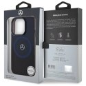 Etui Mercedes MB Double Layer BiColor MagSafe na iPhone 16 Pro Max - niebieskie Mercedes