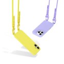Etui Tech-Protect MagNecklace MagSafe ze smyczą na iPhone 16 Pro Max - fioletowe Tech-Protect