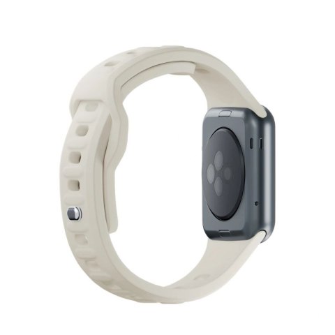 Pasek 3mk Silicone Watch Strap na Apple Watch 38/40/41 mm - biały