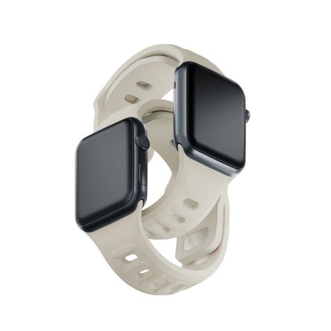 Pasek 3mk Silicone Watch Strap na Apple Watch 38/40/41 mm - biały