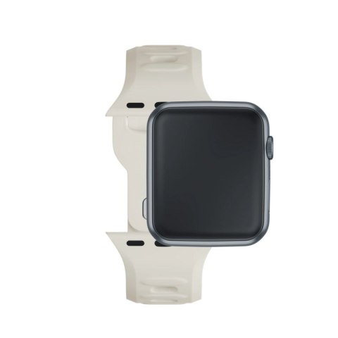 Pasek 3mk Silicone Watch Strap na Apple Watch 38/40/41 mm - biały