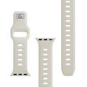 Pasek 3mk Silicone Watch Strap na Apple Watch 38/40/41 mm - biały