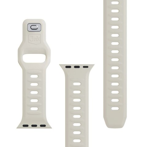 Pasek 3mk Silicone Watch Strap na Apple Watch 38/40/41 mm - biały