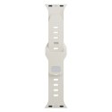 Pasek 3mk Silicone Watch Strap na Apple Watch 38/40/41 mm - biały