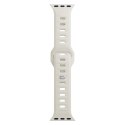Pasek 3mk Silicone Watch Strap na Apple Watch 38/40/41 mm - biały