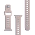 Pasek silikonowy 3mk Silicone Watch Strap do Apple Watch 38 / 40 / 41 mm - beżowy