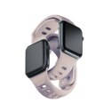 Pasek silikonowy 3mk Silicone Watch Strap do Apple Watch 38 / 40 / 41 mm - beżowy