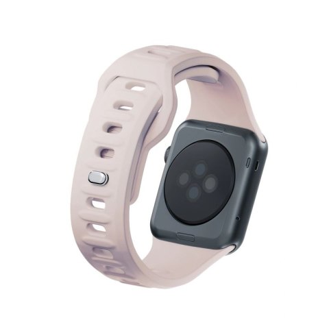 Pasek silikonowy 3mk Silicone Watch Strap do Apple Watch 38 / 40 / 41 mm - beżowy