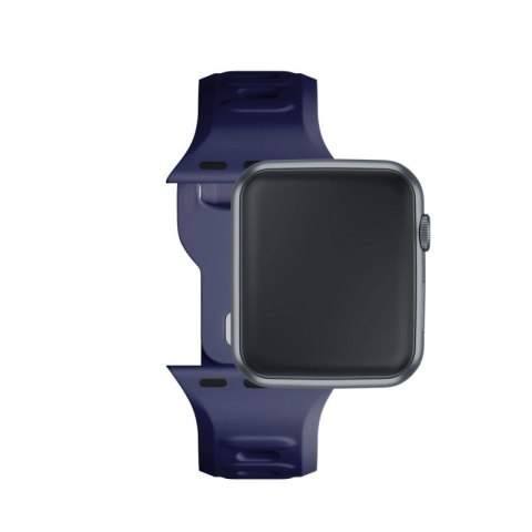 Pasek silikonowy 3mk Silicone Watch Strap do Apple Watch 38 / 40 / 41 mm - niebieski