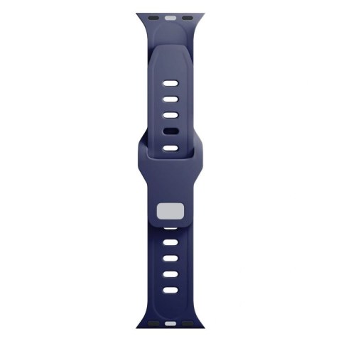 Pasek silikonowy 3mk Silicone Watch Strap do Apple Watch 38 / 40 / 41 mm - niebieski