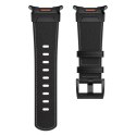 Pasek skórzany Tech-Protect Delta Pro do Samsung Galaxy Watch Ultra (47 mm) - czarny Tech-Protect