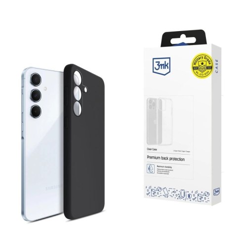 Etui 3mk Silicone Case na Samsung Galaxy A55 5G - czarne 3mk Protection